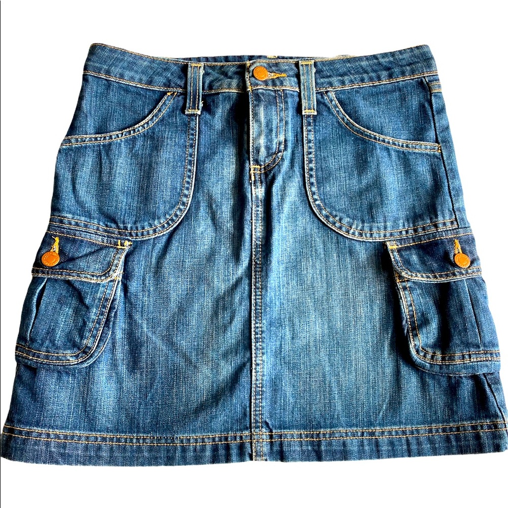 ☘️ Old Navy Jean Mini Skirt -Great Conditi…